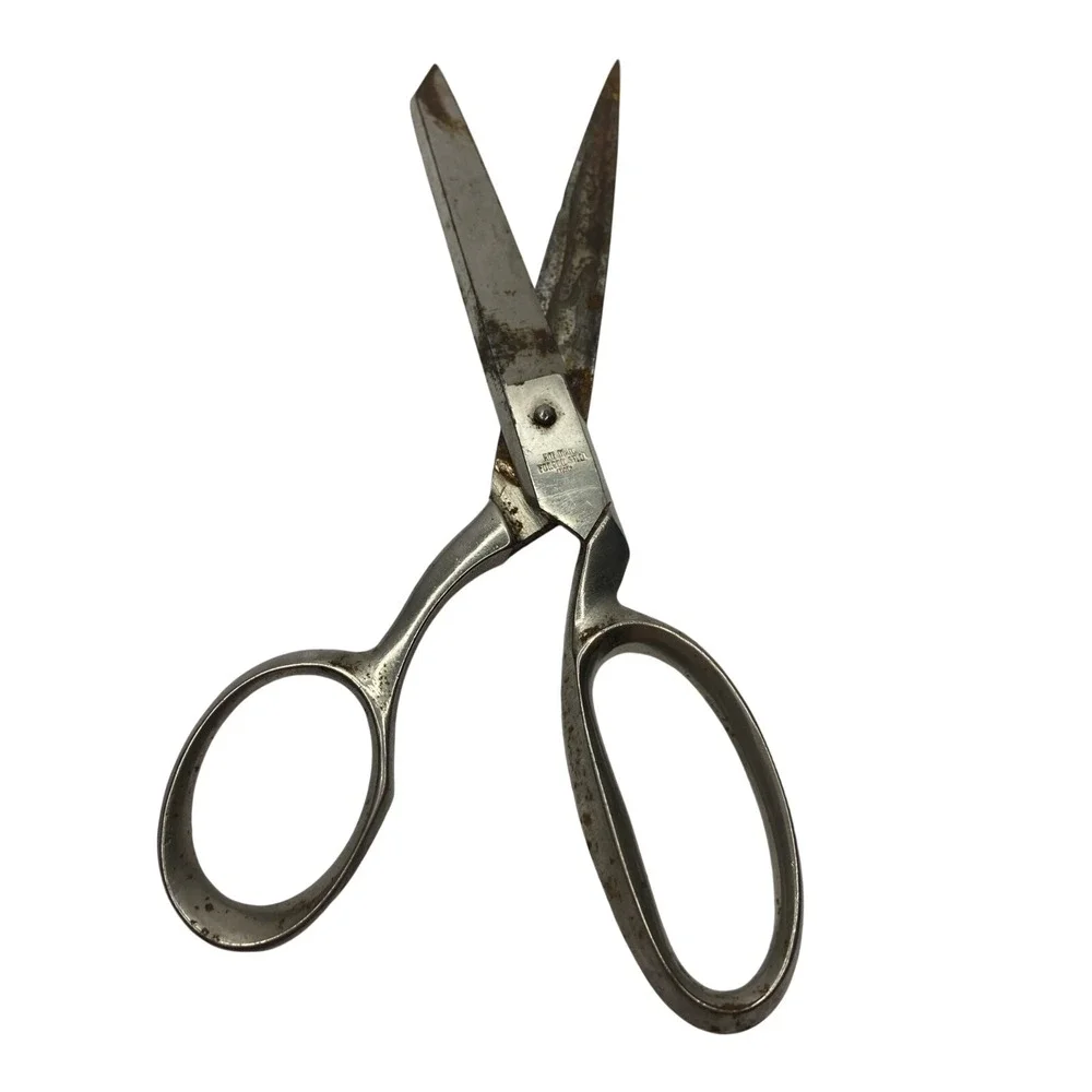 Vintage Taylor's Scissors Made In Italy‎ Forged Steel Collectible Scissors